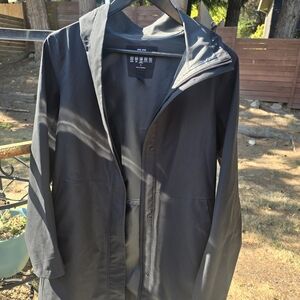 Uniqlo Womens Black  Raincoat